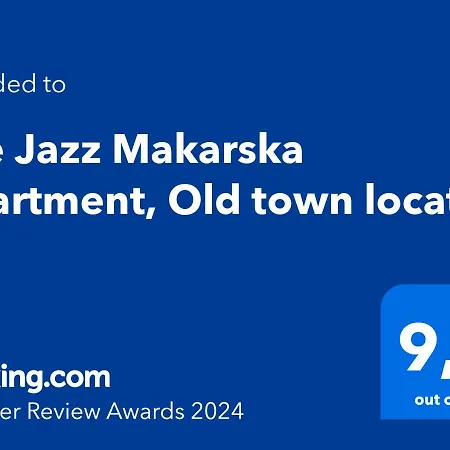 The Jazz Apartment, Old Town Located,free Parking Makarska